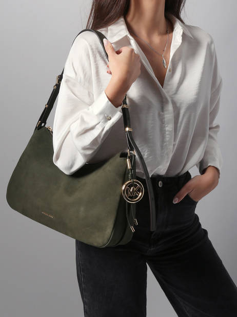 Schoudertas Nolita Leder Michael kors Groen nolita F5GY5M2L ander zicht 1